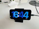 Suport Telefon Dudi, 3D PLA, Negru - Universal, Birou, Eco-friendly, Fabricat in Romania