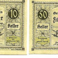 !!! AUSTRIA - LOT NOTGELD ALKOVEN 31.XII. 1920 - UNC / CELE DIN IMAGINE