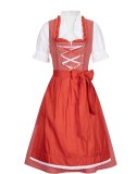Rochie Dirndl Amelie pentru femei, Almwelt, rosu, marime 42 - OUTLET