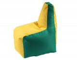 Fotoliu puf tip scaun pentru copii 2-8 ani sunlounger junior panama nature umplut cu perle polistiren, PufRelax