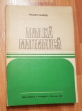 Analiza matematica de Valter Olariu