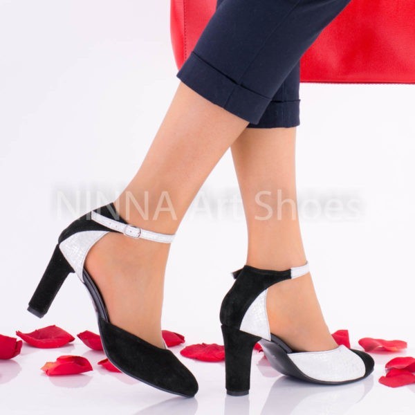 Pantofi dama eleganti din piele Ninna Art A51 Pantofi dama eleganti din piele Ninna Art A51