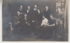 M5 B81 - FOTO - FOTOGRAFIE FOARTE VECHE - grup de intelectuali - anul 1921