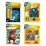 Set De Desen Pocket Dinosaurs