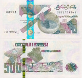 ALGERIA █ bancnota █ 500 Dinars █ 2018 █ P-145 (1) █ UNC █ necirculata