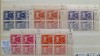 1946-1955 France tip Gerbes YT=81-86 bl4 coins dates MNH, Nestampilat