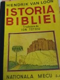 ISTORIA BIBLIEI HENDRIK VAN LOON 1945