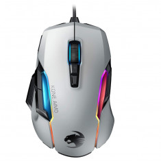 Mouse gaming ROCCAT Kone AIMO Remastered, optic, iluminare RGB, 16.000 DPI, alb - SECOND