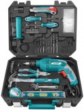 Trusa de scule 101 piese masina de gaurit 650W max 13mm Total THKTHP1012