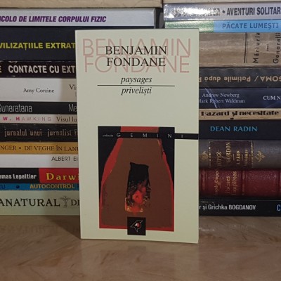 BENJAMIN FONDANE ( B. FUNDOIANU ) - PRIVELISTI ( EDITIE BILINGVA ) , 2002 * foto