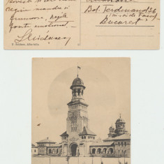 Alba Iulia Biserica de Incoronare in 15 Oct 1922 Regele Ferdinand & Regina Maria