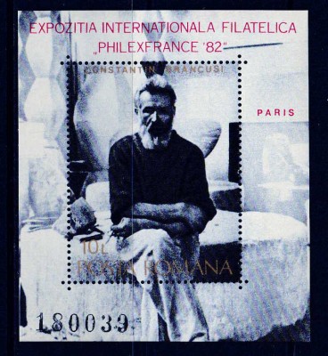 RO 1982 LP 1054 ,&amp;quot;Expo. Fila &amp;quot;Philexfrance &amp;#039;82&amp;quot; &amp;quot; , colita 188 , MNH foto