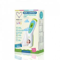 Termometru noncontact multifunctional 6in1 EASYCARE Baby cu infrarosu, albastru