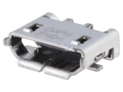 Conector USB B micro soclu SMT orizontal foto