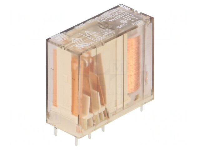 Releu Electromagnetic DPDT 12VDC 6A PCB