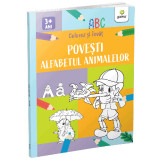 Cumpara ieftin Povesti si Alfabetul animalelor. Colorez si invat