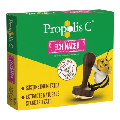 Propolis C Echinacea 30 comprimate Fiterman foto