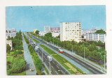 RF37 -Carte Postala- Galati, strada Brailei, circulata 1976