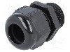 Presetupa poliamida, NPT3/4&quot;, IP68, HELUTOP HT-NPT, HELUKABEL - HT 3/4&rdquo; RAL9005 BSK NPT