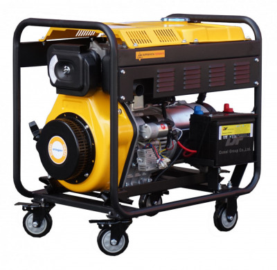 Stager YDE6500E3 Generator open-frame 6.3kVA, 8A, 3000rpm, trifazat, diesel, pornire electrica foto