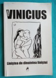 Paul Vinicius &ndash; Linistea de dinaintea linistii ( prima editie cu dedicatie si autograf )