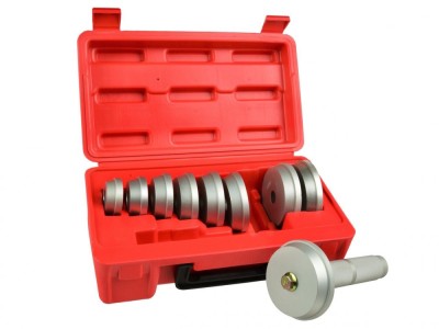 Trusa placi pentru extrudare axiala, 9 elemente, Geko G02690 foto