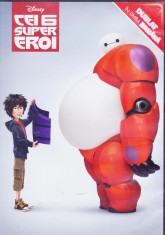 DVD animatie: Cei 6 Super eroi ( premiul Oscar; stare f.buna; dublat romana )