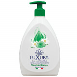 Sapun lichid cu pompita si aroma de mosc alb, 750ml, Luxury