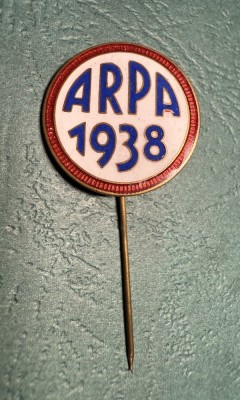Insigna comemorativa ARPA 1938 10 ani de la infiintare foto