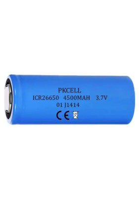 Acumulator PKCELL Li-Ion 26650 4500mAh top button (602) foto