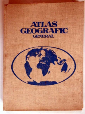 ATLAS GEOGRAFIC GENERAL - MIRCEA PEAHA foto