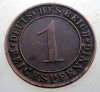 B.335 GERMANIA WEIMAR 1 REICHSPFENNIG 1936 D, Europa, Bronz