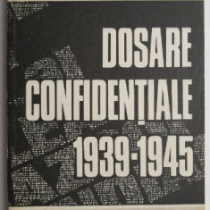 Dosare confidentiale (1939-1945) – Nicolae Minei