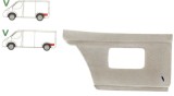 Segment reparatie aripa spate Vw Transporter T4, 1990-2003, Partea Stanga, punte Spate in spatele rotii, lungime 440 mm, 270 mm, (pentru modelul scur, Rapid