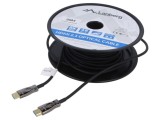 Cablu HDMI 2.1 LANBERG 20m negru PVC