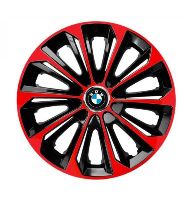 Set 4 capace roti Extra Strong Red R15 pentru gama auto BMW