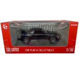 Macheta Nissan gtr-r34 v-spec ii, negru 1/36