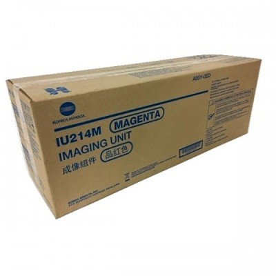 DRUM UNIT Magenta Original Konica Minolta Bizhub C227 C287 A85Y0ED IU214M 90K foto
