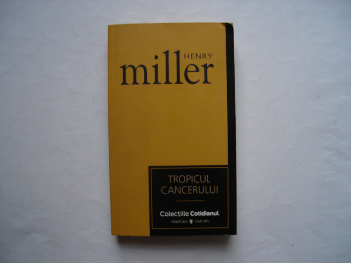 Tropicul cancerului - Henry Miller