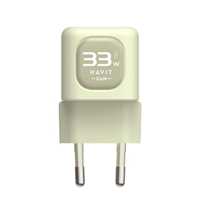 Incarcator priza USB Type-C 33W Havit UC230 EU, verde
