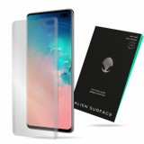 Folie Protectie Ecran Alien Surface HD Samsung Galaxy S8 Plus, Transparenta, Ultra-rezistenta, Subtire + Kit Aplicare &amp; Microfibra Cadou