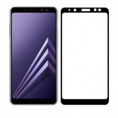 Folie din Sticla 3D Black pentru Samsung Galaxy A7 2018 foto