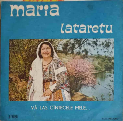 Disc vinil, LP. VA LAS CANTECELE MELE...-MARIA LATARETU foto