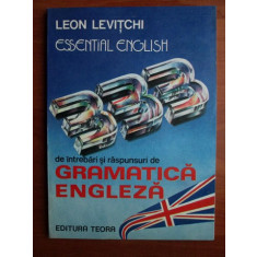 Leon Levistchi - 333 de intrebari si raspunsuri de gramatica engleza