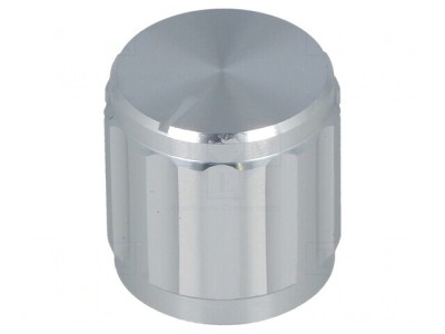Buton Rotativ Aluminiu cu Indicator 6,35mm 15x15mm foto