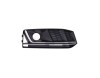 Grila bara protectie, spoiler Audi A4/S4 (B9), 11.2015-07.2019, model: S-LINE, montare fata, dreapta, cromat/negru, RapidAuto