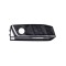 Grila bara protectie, spoiler Audi A4/S4 (B9), 11.2015-07.2019, model: S-LINE, montare fata, dreapta, cromat/negru, RapidAuto
