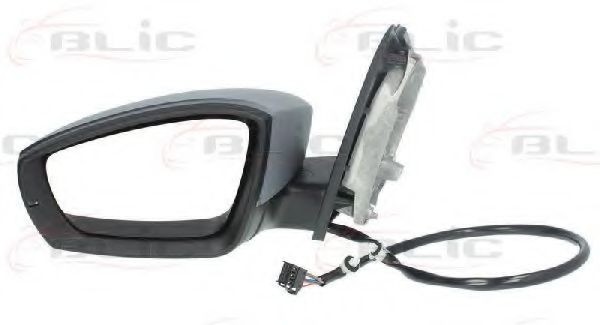 Oglinda exterioara VW POLO (6R, 6C) (2009 - 2016) BLIC 5402-04-1111117P