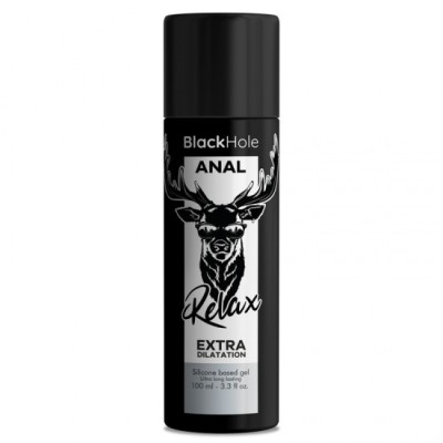 BLACK HOLE - GEL SILICONE BASE ANAL DILATION 100 ML foto