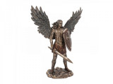 Statueta Arhanghelul Mihail cu Scut si Sabie 36 cm, Nemesis Now